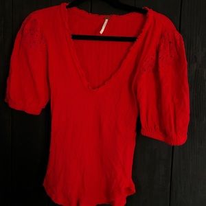 Free People Lace Top